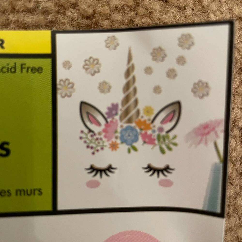 Unicorn Wall Art Stickers